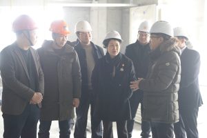 惠济区副区长申慧莅临天河公司项目现场检查指导工作