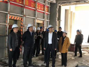 惠济区委书记马军、区委副书记李伟光、副区长申慧一行莅临河南天河投资有限公司项目现场督导检查工作