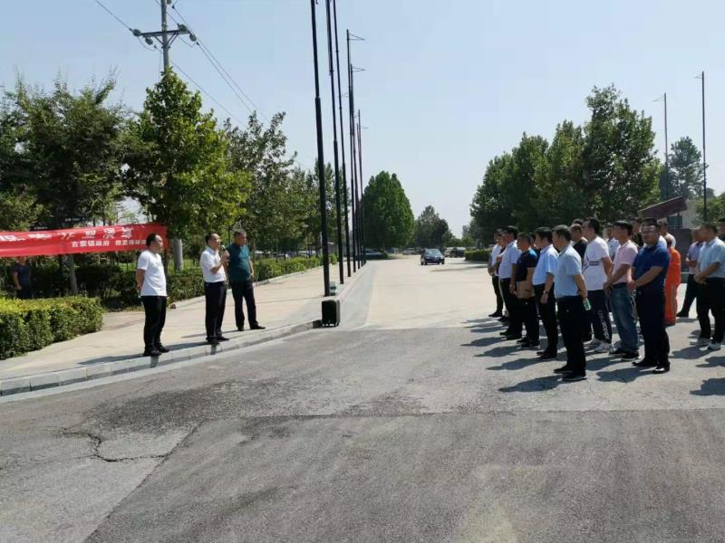 河南天河投资有限公司参加区委区政府 “民运会”环卫演练观摩会