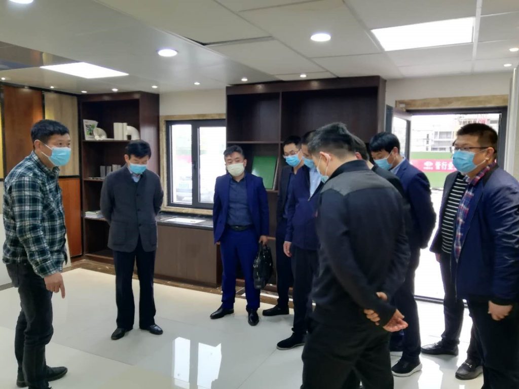 惠济区领导莅临市民服务中心项目考察