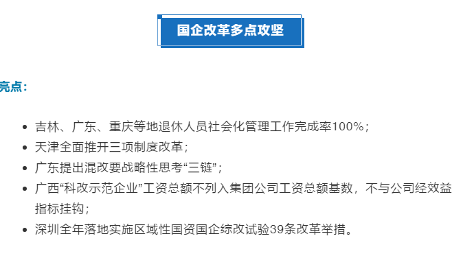 020年度地方国资国企改革分析报告"