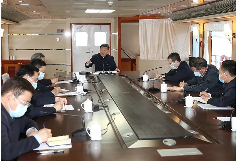 习近平主持召开推进南水北调后续工程高质量发展座谈会并发表重要讲话