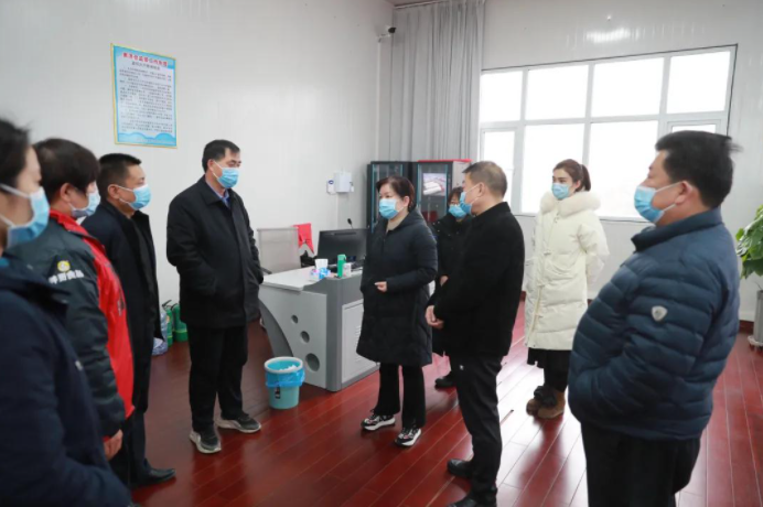 惠济区长丁文霞带队实地督导疫情防控工作