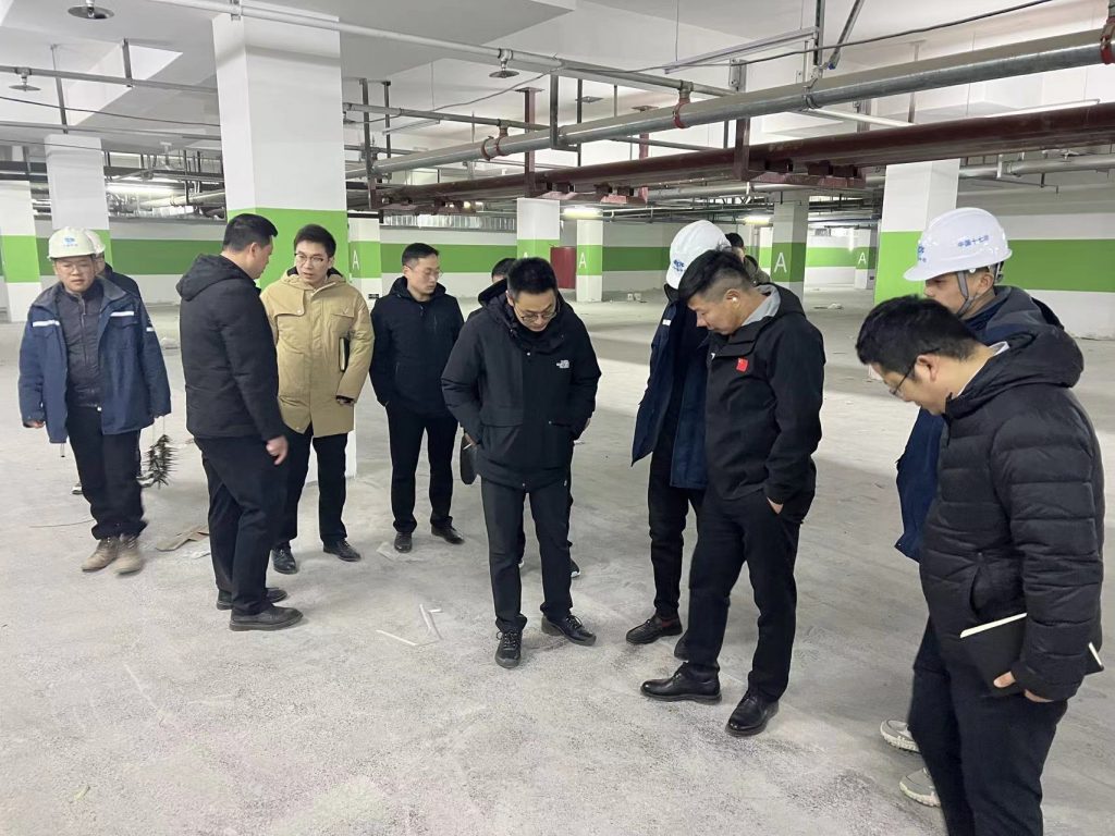 天河安置房交付专班赴双桥项目督导交付工作