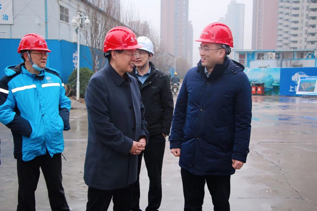 中原再担保集团至老鸦陈新村安置房建设项目开展企业债专项工作调研