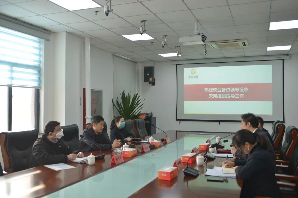 区委组织部到天河控股调研国企党建工作
