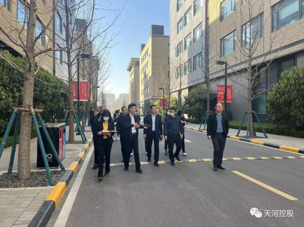 天河控股（河南）有限公司赴亿达中国郑州科技新城考察交流