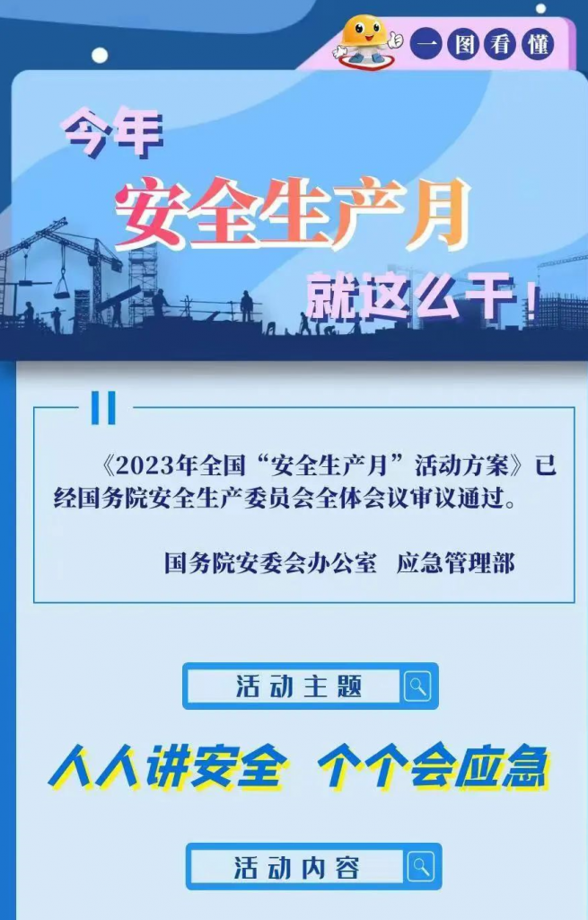 安全生产 | 全国第22个安全生产月来啦！！！