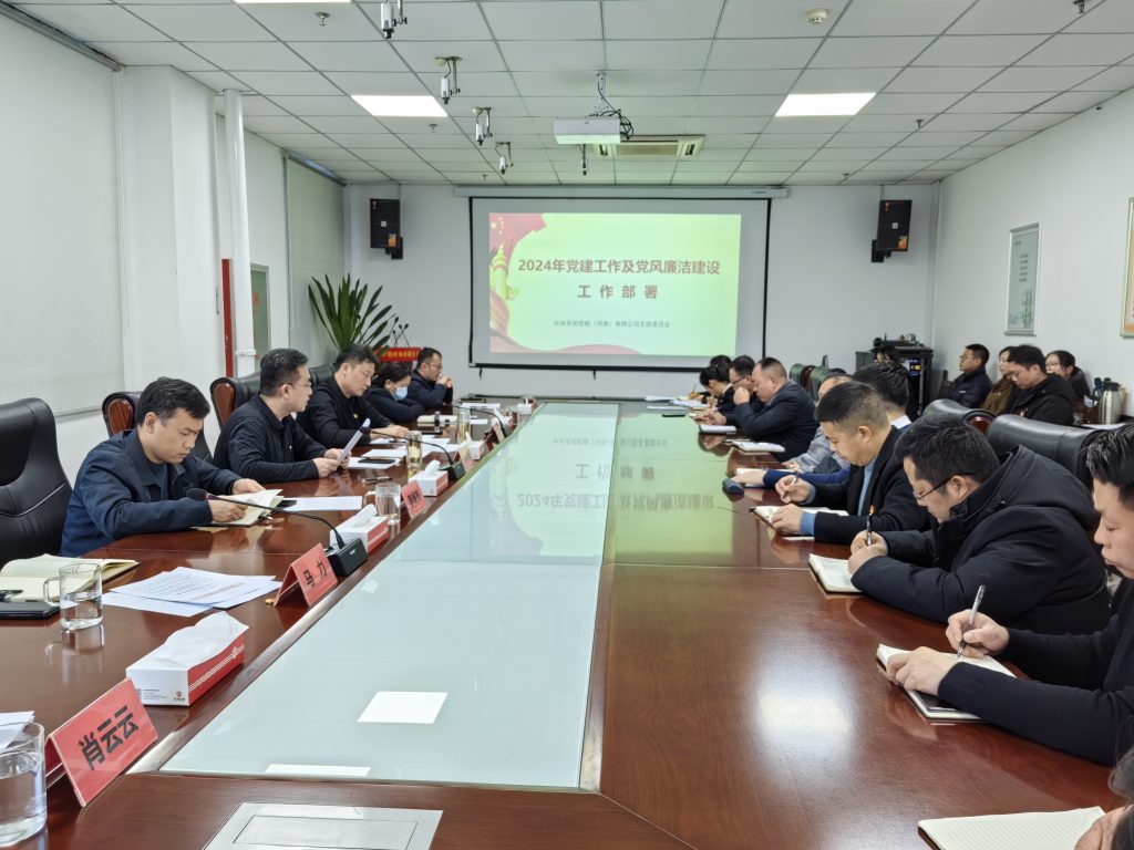 天河控股召开2024年党建暨党风廉洁建设工作会议