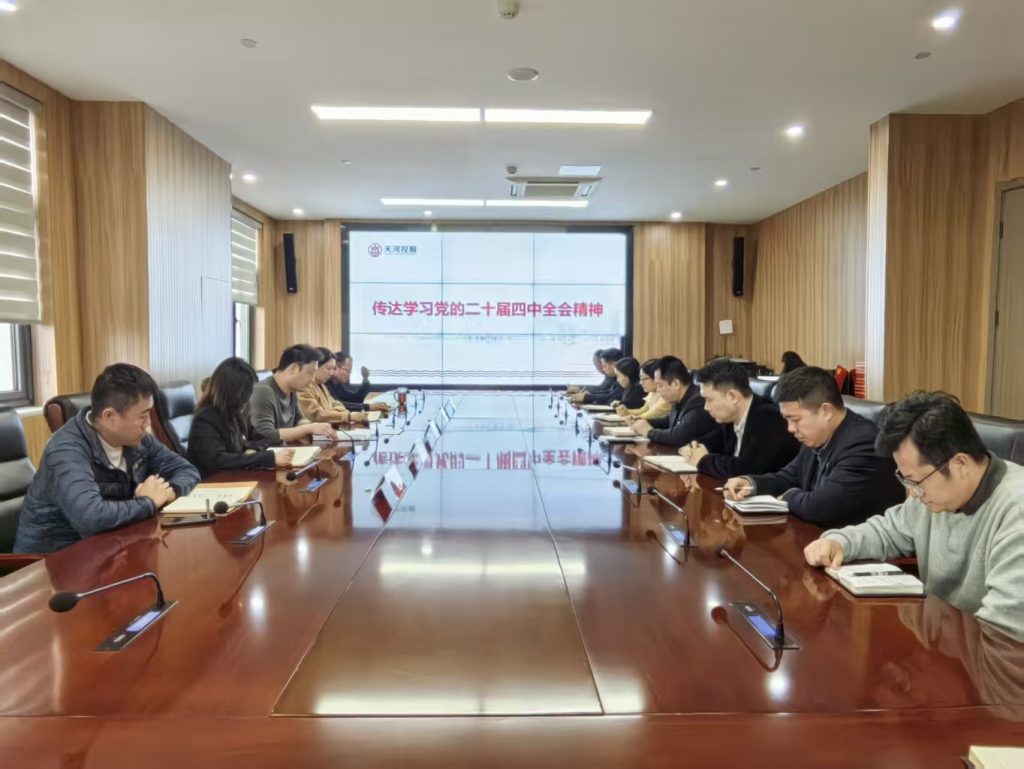 天河控股丨深学细悟明方向 实干笃行建新功——学习贯彻党的二十届四中全会精神